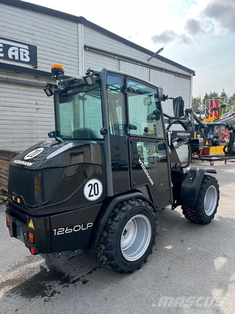 Weidemann 1260LP Black Edition Kolesni nakladalci