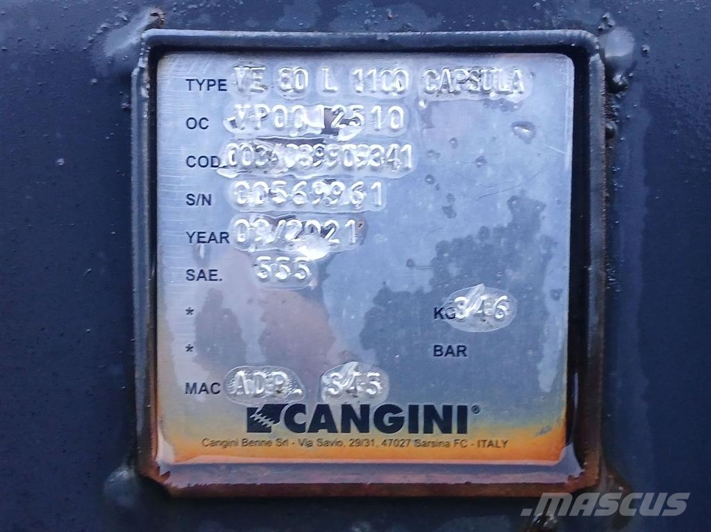 Yanmar -Cangini VE80L1100-Skeleton bucket/Siebschaufel Puinbakken