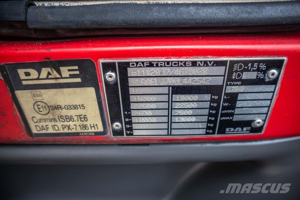 DAF LF 250 - EFFER 145 Φορτηγά Ανατροπή