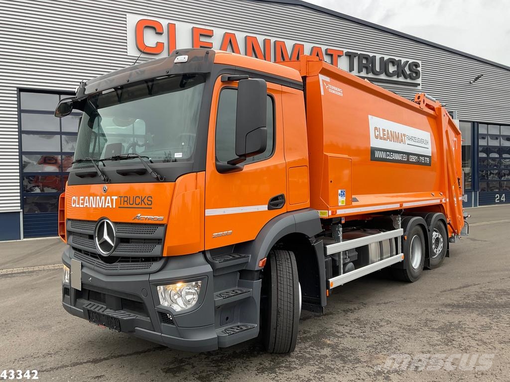 Mercedes-Benz Actros 2533 Terberg RosRoca 21m³ 垃圾車