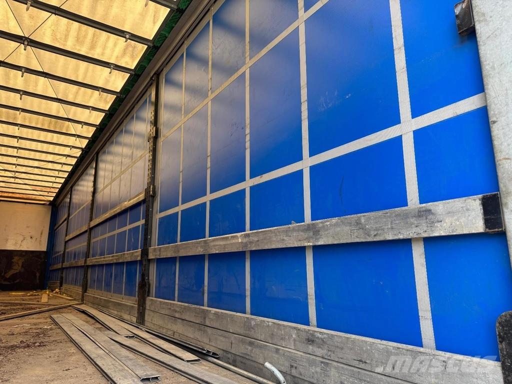Dinkel DSAPP 39000 3 AXLE SAF + SLIDING ROOF Curtainsider semi-trailers