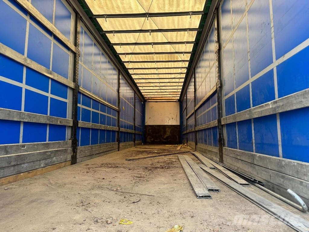 Dinkel DSAPP 39000 3 AXLE SAF + SLIDING ROOF Curtainsider semi-trailers