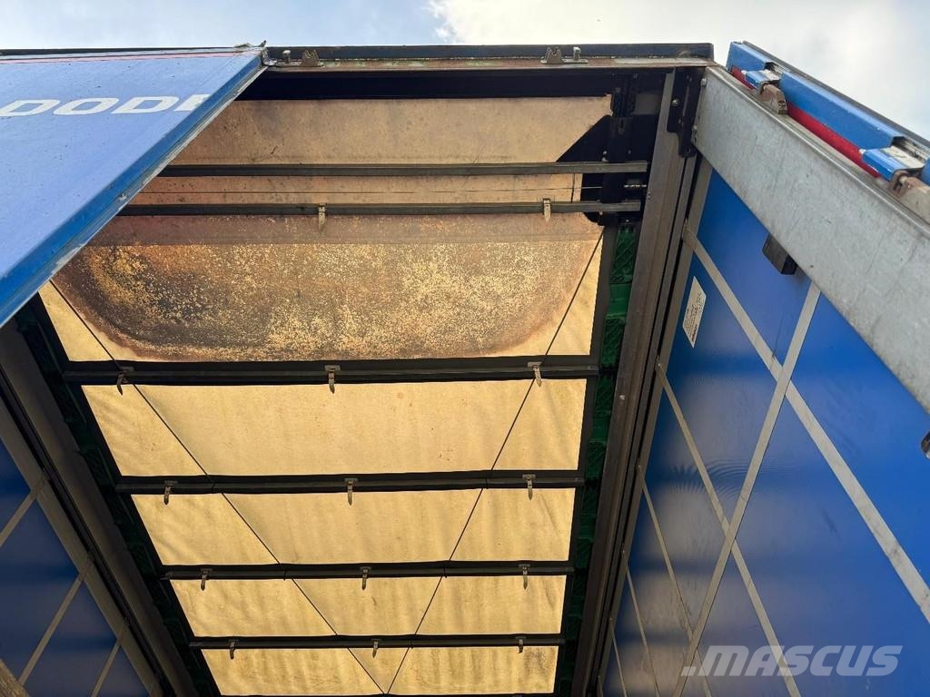 Dinkel DSAPP 39000 3 AXLE SAF + SLIDING ROOF Curtainsider semi-trailers