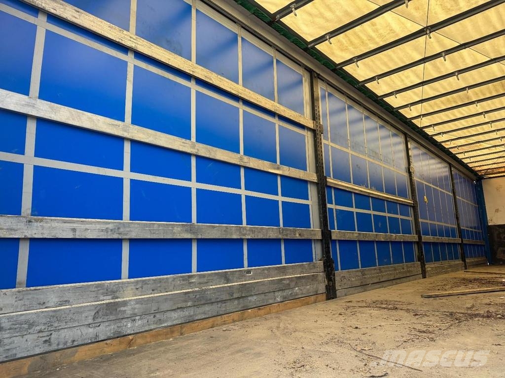 Dinkel DSAPP 39000 3 AXLE SAF + SLIDING ROOF Curtainsider semi-trailers