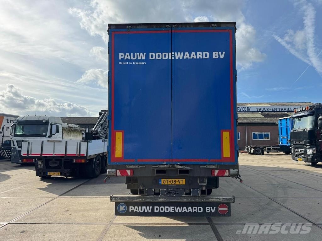 Dinkel DSAPP 39000 3 AXLE SAF + SLIDING ROOF Curtainsider semi-trailers
