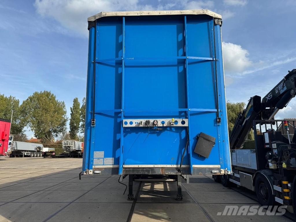 Dinkel DSAPP 39000 3 AXLE SAF + SLIDING ROOF Curtainsider semi-trailers