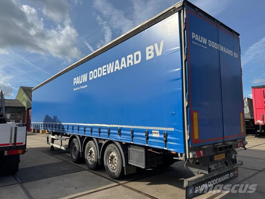 Dinkel DSAPP 39000 3 AXLE SAF + SLIDING ROOF Curtainsider semi-trailers