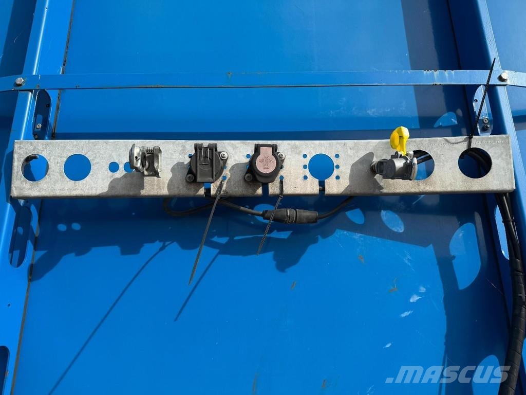 Dinkel DSAPP 39000 3 AXLE SAF + SLIDING ROOF Curtainsider semi-trailers