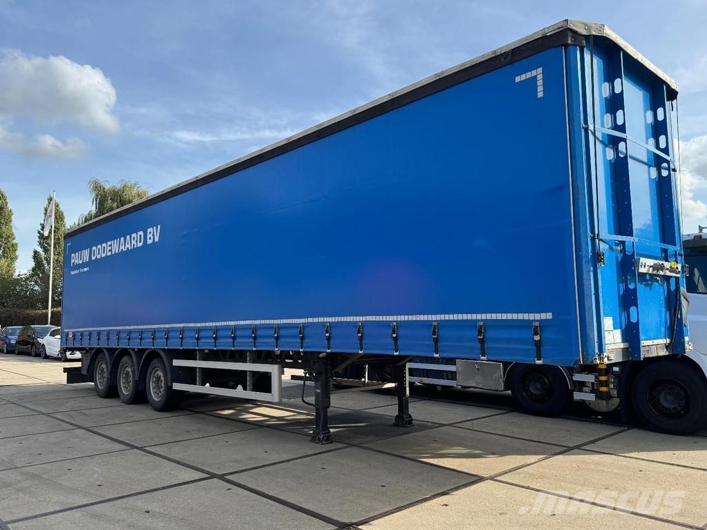 Dinkel DSAPP 39000 3 AXLE SAF + SLIDING ROOF Curtainsider semi-trailers