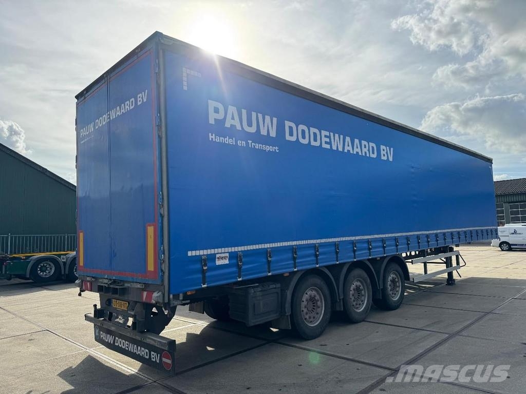 Dinkel DSAPP 39000 3 AXLE SAF + SLIDING ROOF Curtainsider semi-trailers