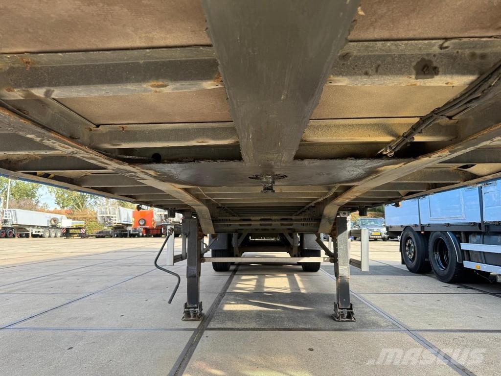 Dinkel DSAPP 39000 3 AXLE SAF + SLIDING ROOF Curtainsider semi-trailers
