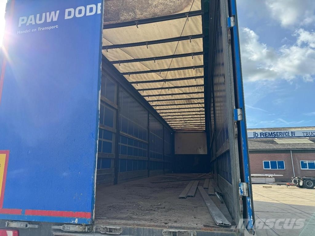 Dinkel DSAPP 39000 3 AXLE SAF + SLIDING ROOF Curtainsider semi-trailers
