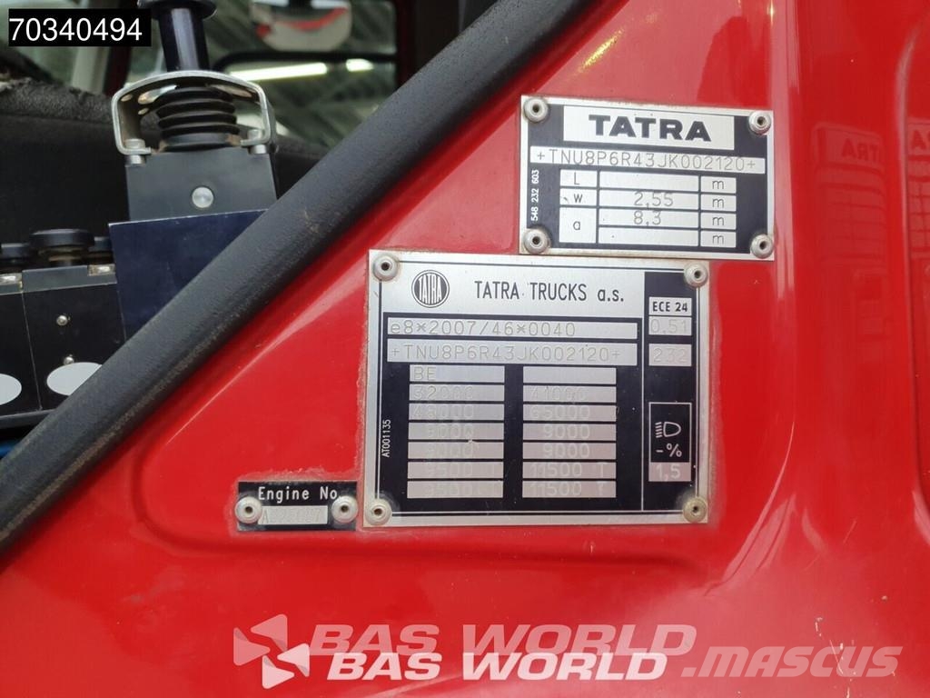Tatra Phoenix 510 8X8 8x8 17m3 WAF 2-way tipper Manual R Kallurid
