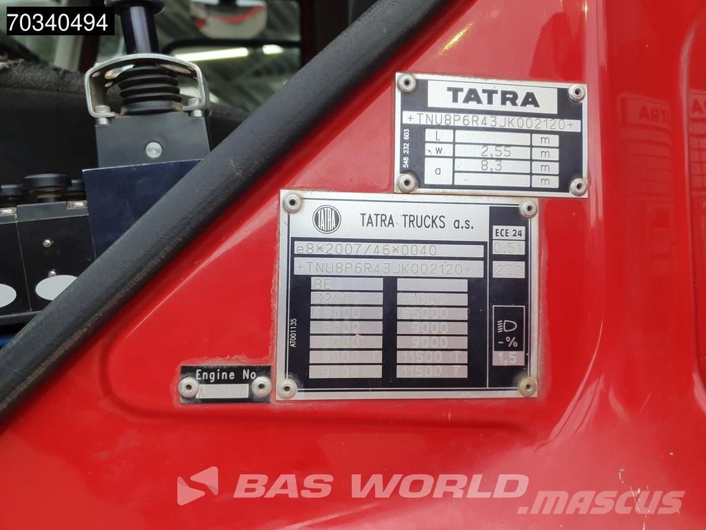 Tatra Phoenix 510 8X8 8x8 17m3 WAF 2-way tipper Manual R Kipper