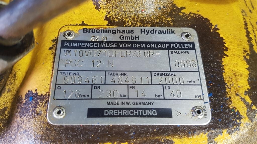 Hydromatik A10VO71DFLR/30R - Load sensing pump 液压