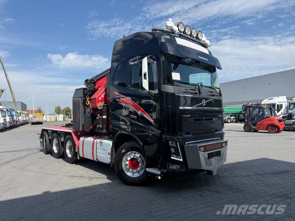 Volvo FH 16.750 FH 8x4*4 / Retarder + HMF 5020-K6 + Flyj Dragbilar