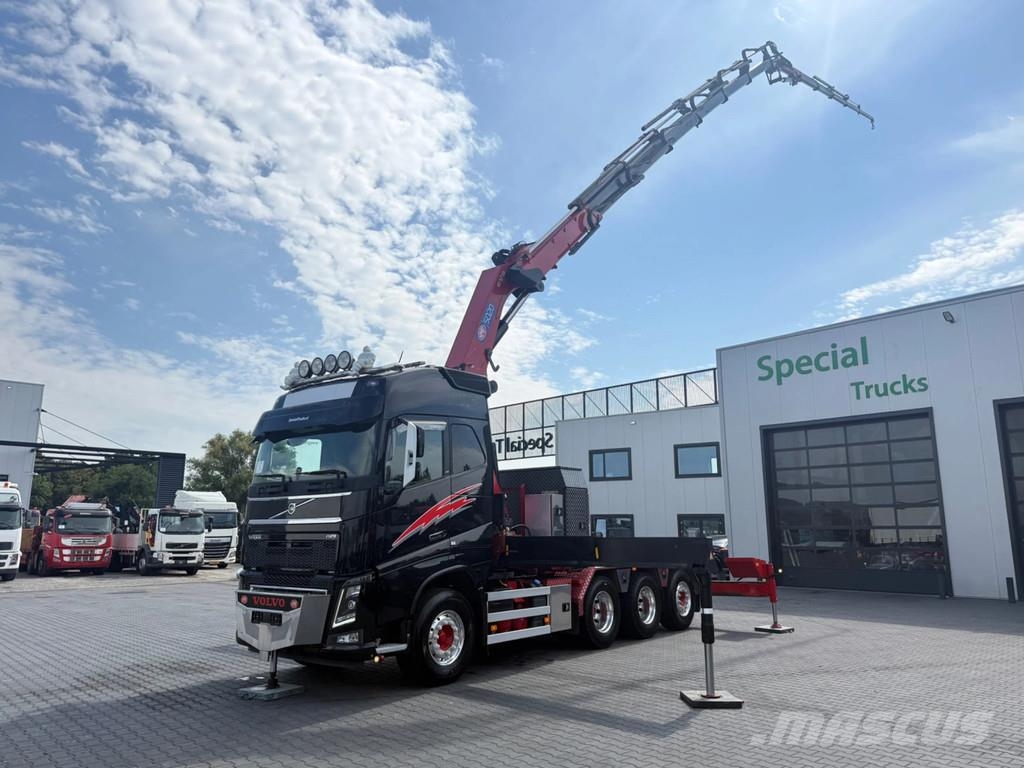 Volvo FH 16.750 FH 8x4*4 / Retarder + HMF 5020-K6 + Flyj Dragbilar