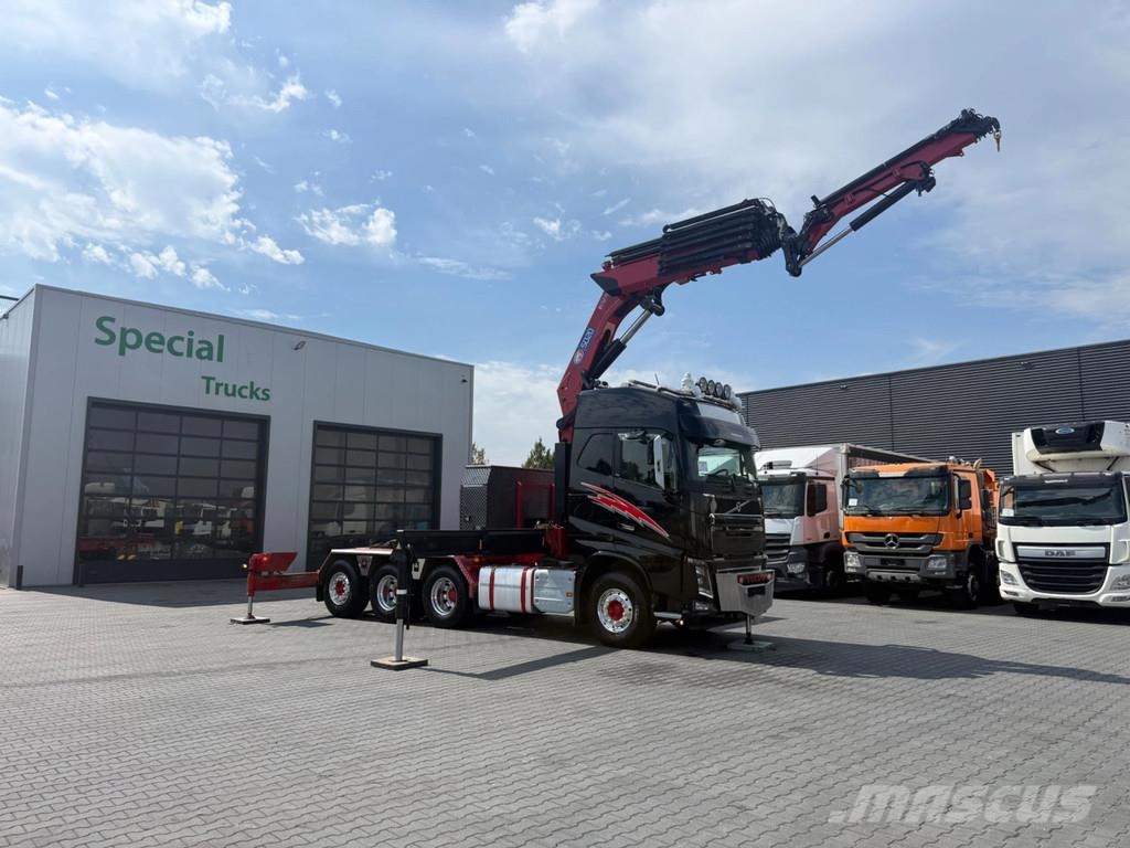 Volvo FH 16.750 FH 8x4*4 / Retarder + HMF 5020-K6 + Flyj Dragbilar