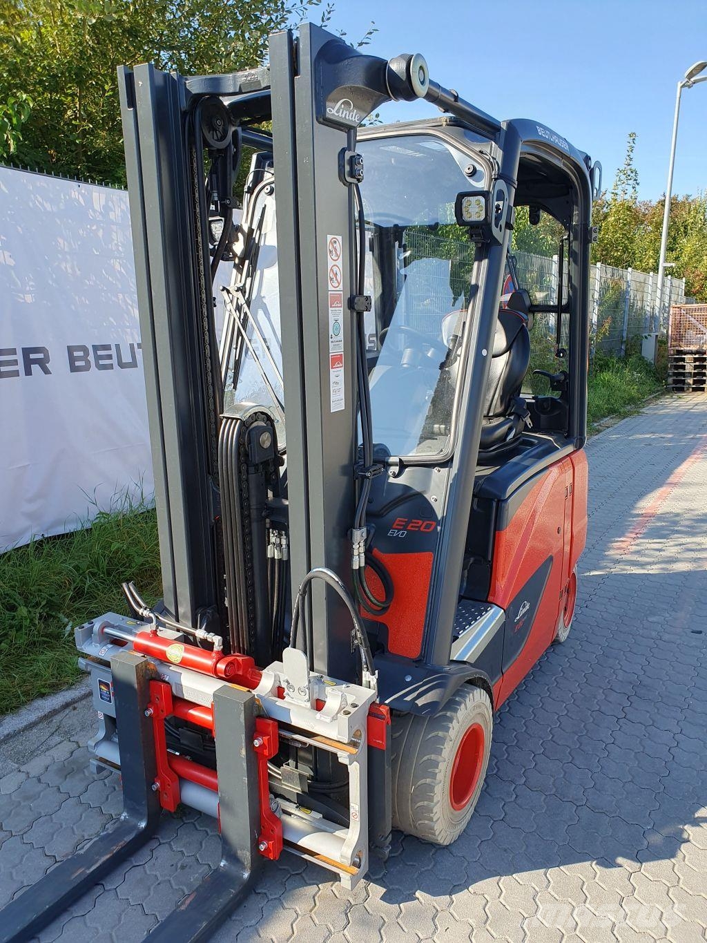 Linde E20PH شاحنات ذات رافعات شوكية تعمل بالكهرباء