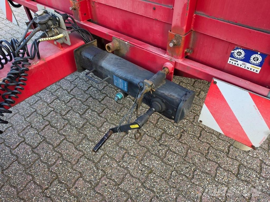 Nooteboom FELLECHNER MP22-S18 container trailer, with stakes Tieflader