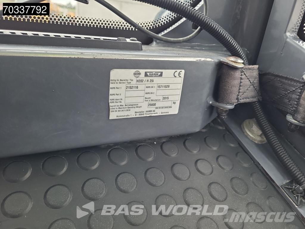 Hamm H25 i A/C Ühe trumliga rullid