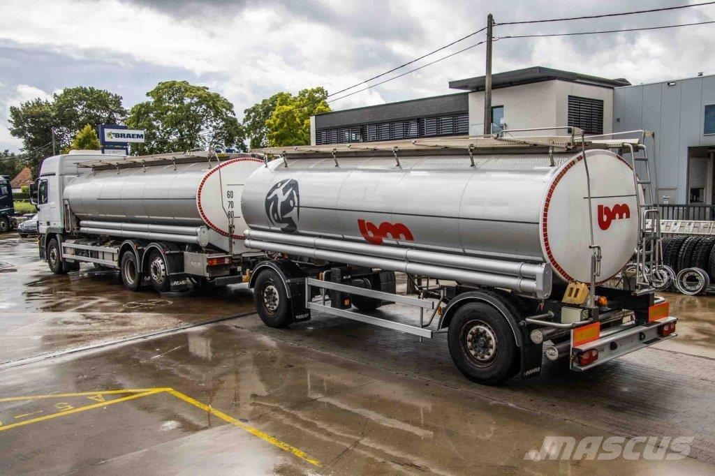 Mercedes-Benz ACTROS 2544-MP3+MAGYAR INOX18.200L+17.700L/2X6COMP Tankwagen