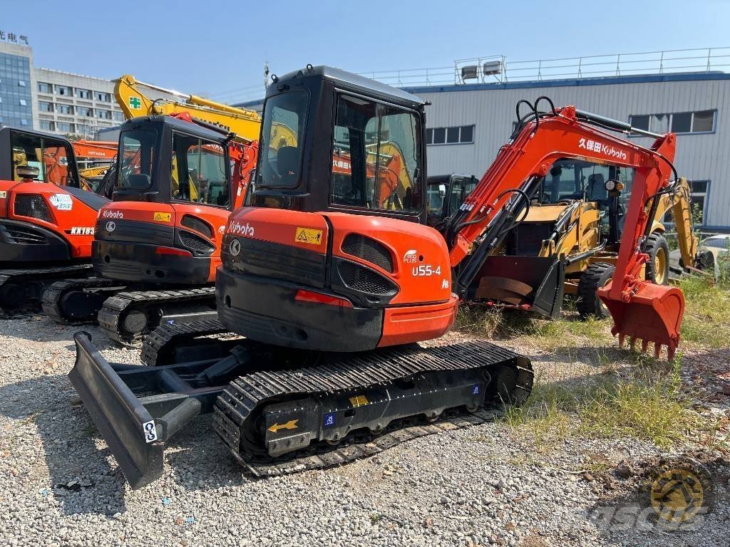 Kubota U55-4 Kāpurķēžu ekskavatori