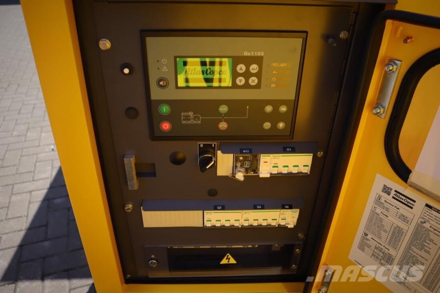 Atlas Copco QAS 40 ST3 Valid inspection, Diesel, 40 kVA ディーゼル発電機