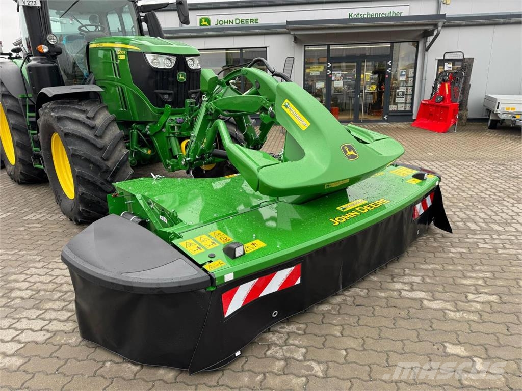 John Deere R990R + F310R Maaikneuzers