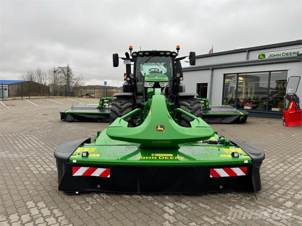 John Deere R990R + F310R Maaikneuzers