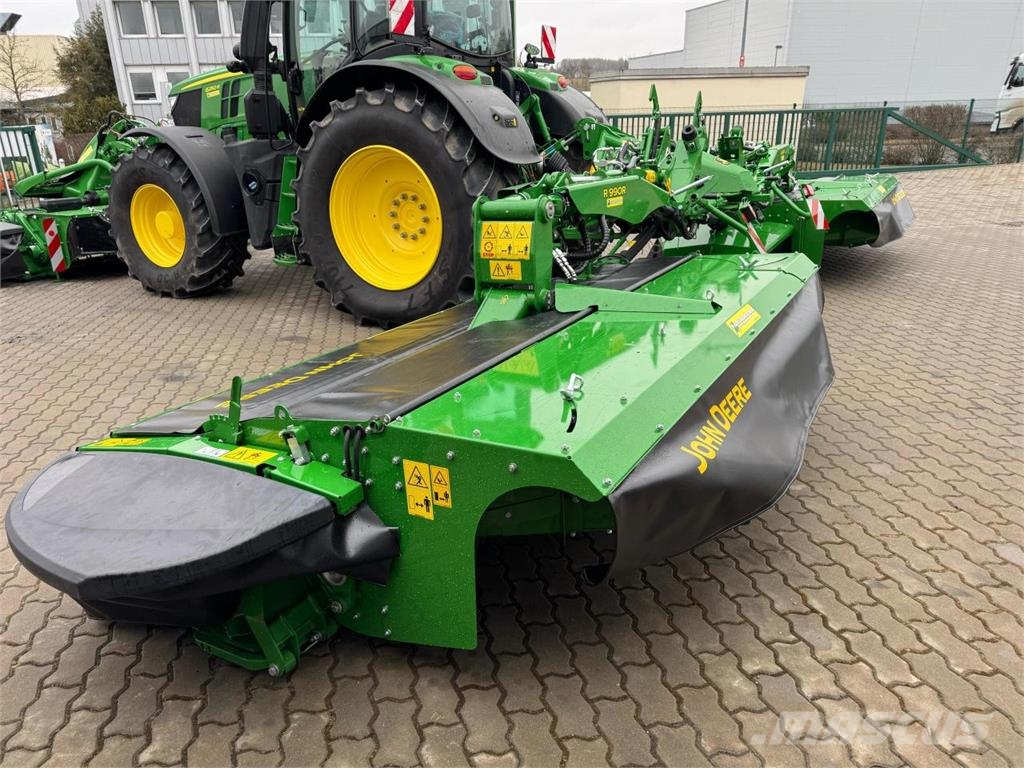 John Deere R990R + F310R Maaikneuzers