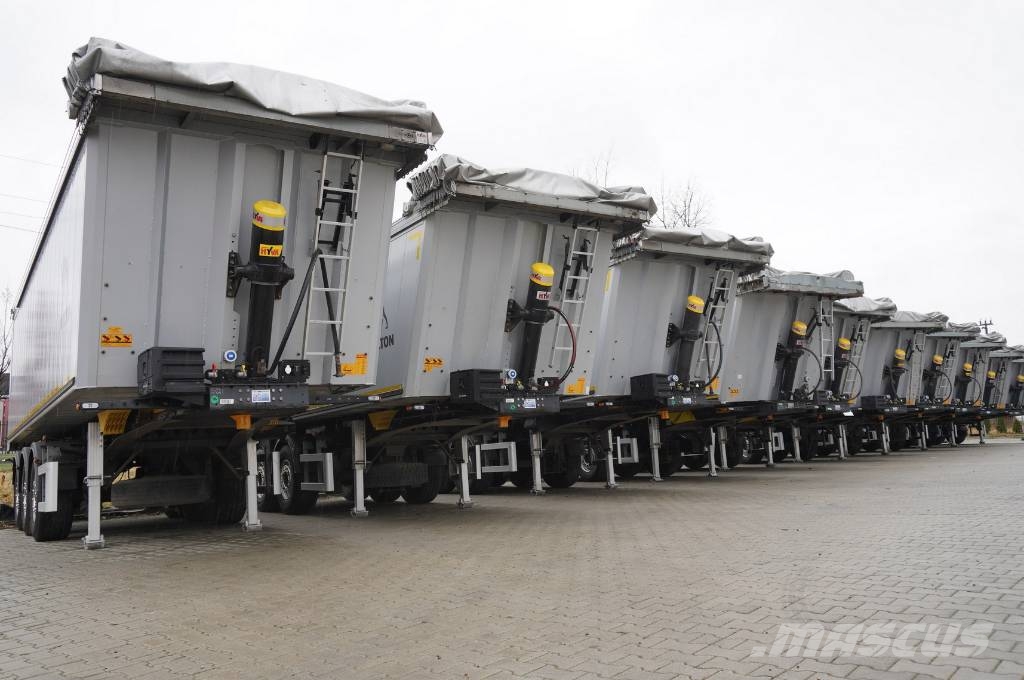 Wielton NW-3 / weight 6.2 t / capacity 38m3 / 30 units Kiper poluprikolice