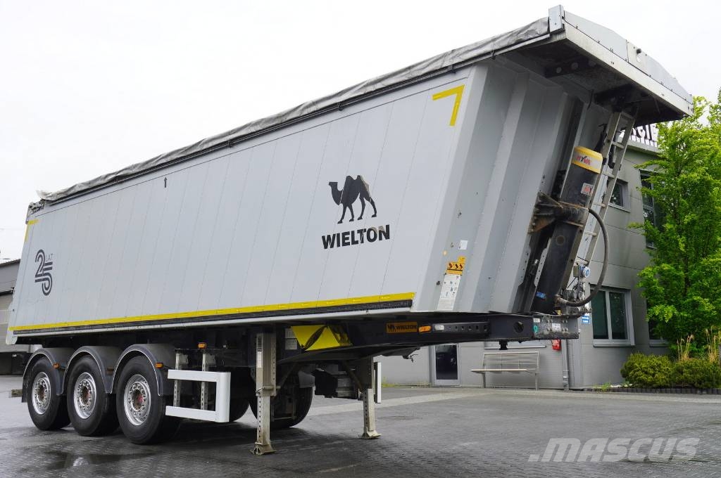 Wielton NW-3 / weight 6.2 t / capacity 38m3 / 30 units Kiper poluprikolice