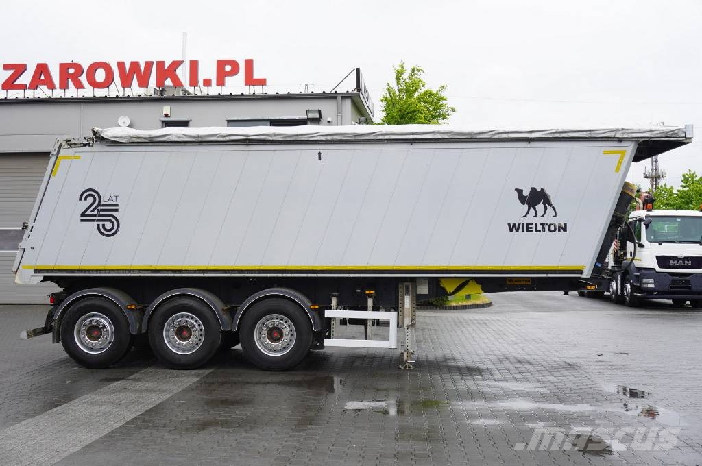 Wielton NW-3 / weight 6.2 t / capacity 38m3 / 30 units Kiper poluprikolice