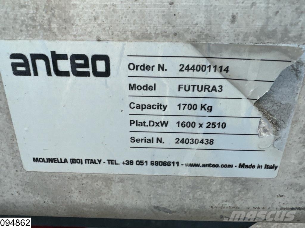 Mercedes-Benz Antos 1827 EURO 6, Anteo Furgons