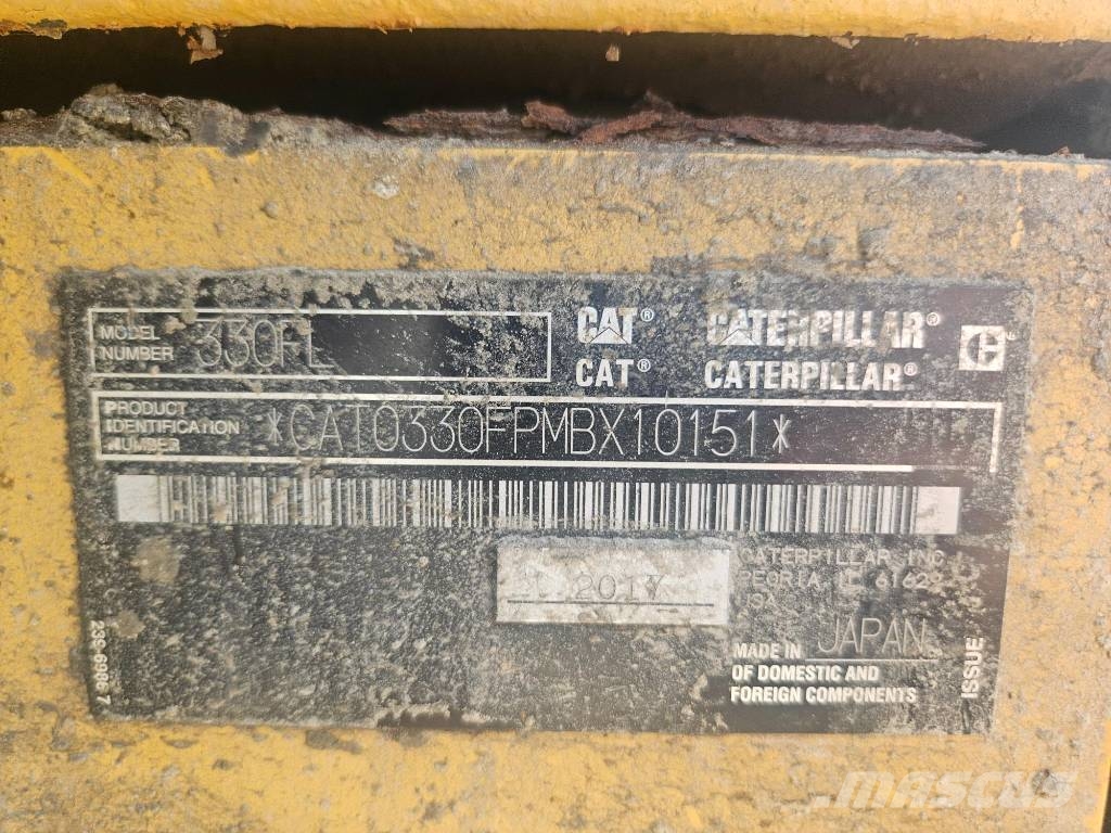 CAT 330FL 대형 굴삭기 29톤 이상