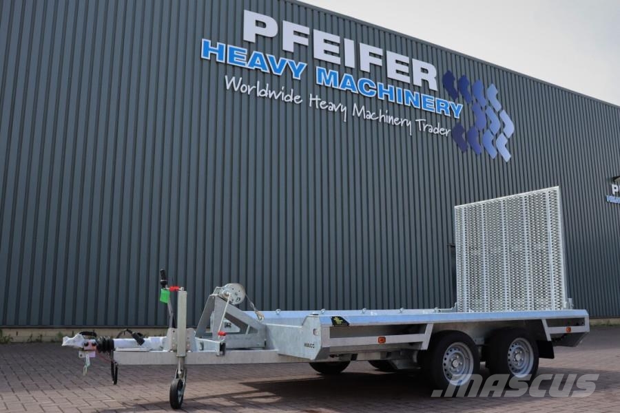 Hulco Terrax-2 3500kg 2 Axel Trailer, 2.770 kg Capacity, Aanhangwagens