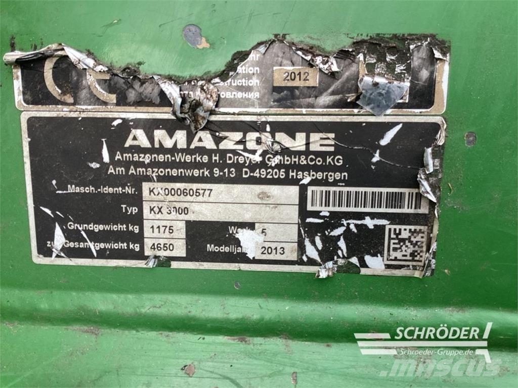Amazone AD 3000 SUPER / KX 3000 組合鑽