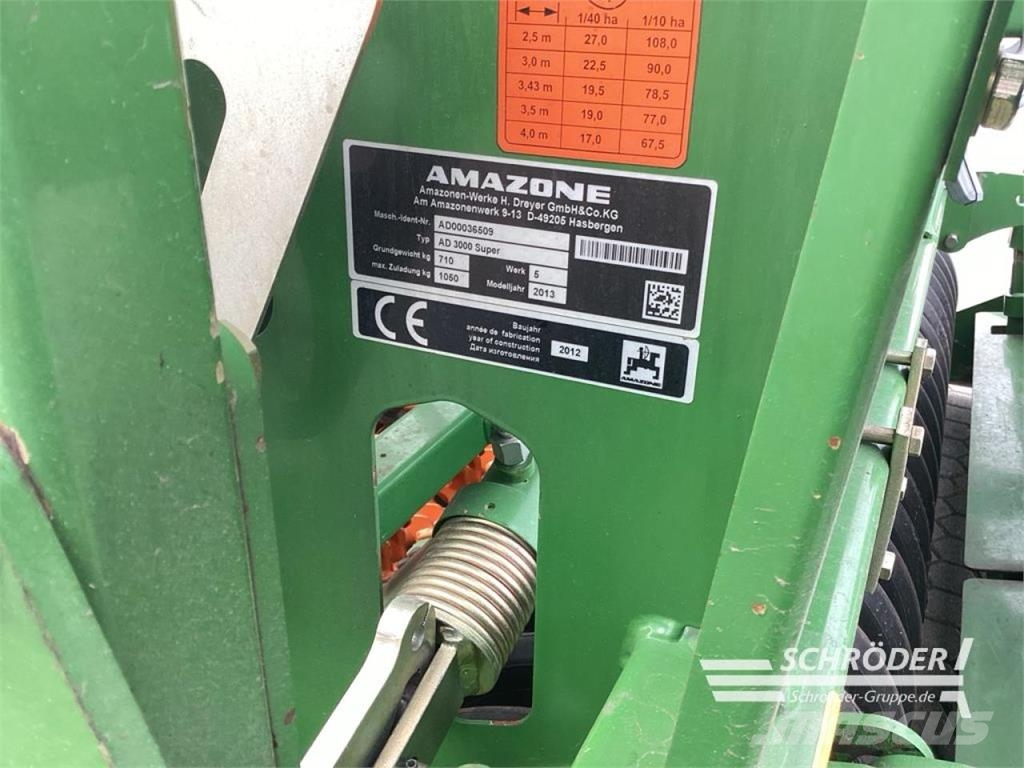 Amazone AD 3000 SUPER / KX 3000 組合鑽