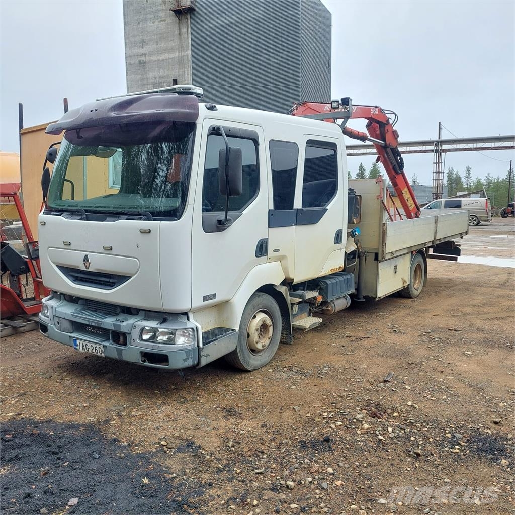 Renault 4.1 Vlakke laadvloer met kraan