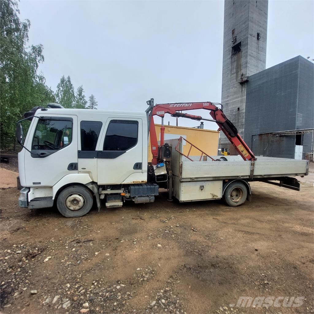 Renault 4.1 Vlakke laadvloer met kraan