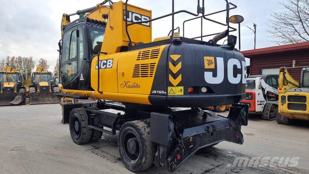 JCB JS 160 W Колёсные экскаваторы