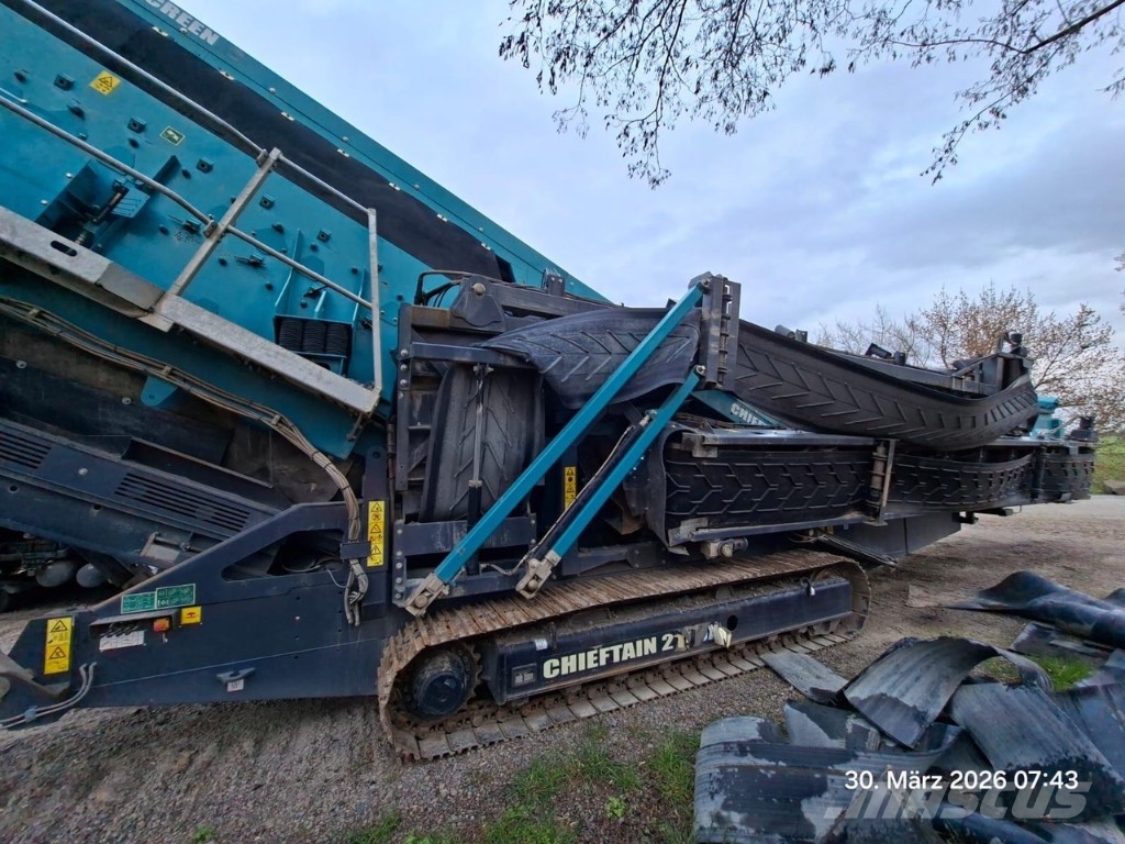 PowerScreen Chieftain 2100 X Mobilna sita