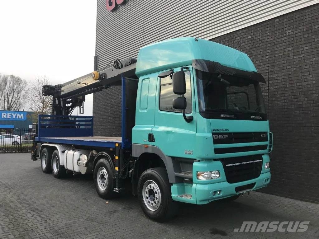 DAF CF 460 8X4 + MKG HMK 401/kran/kraan/Montagekran/ クレーントラック、ユニック車