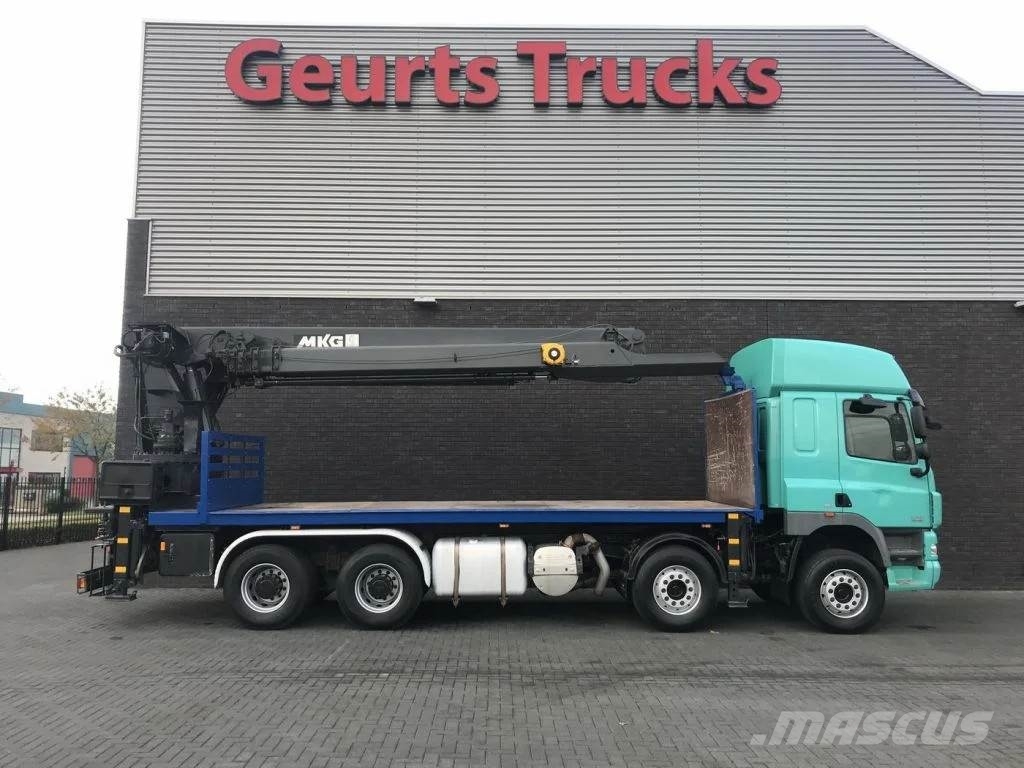 DAF CF 460 8X4 + MKG HMK 401/kran/kraan/Montagekran/ クレーントラック、ユニック車