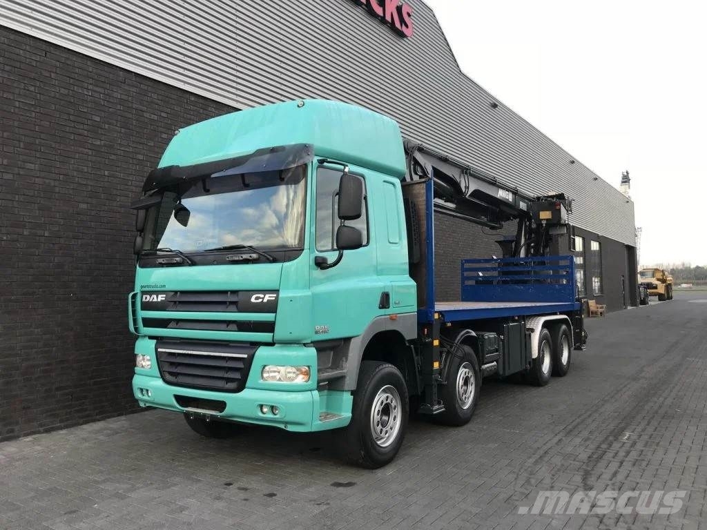 DAF CF 460 8X4 + MKG HMK 401/kran/kraan/Montagekran/ クレーントラック、ユニック車