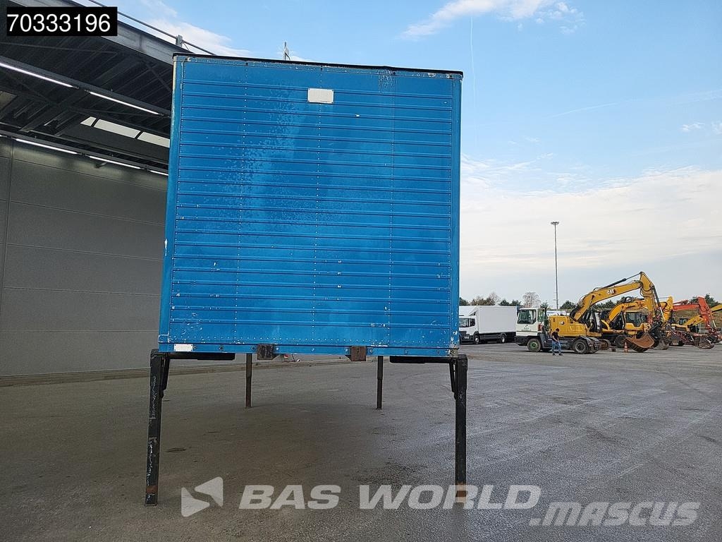 Mercedes-Benz Atego 1218 4X2 12tonner LOW Mileage! BDF + box Cru Chariots à câble démontable