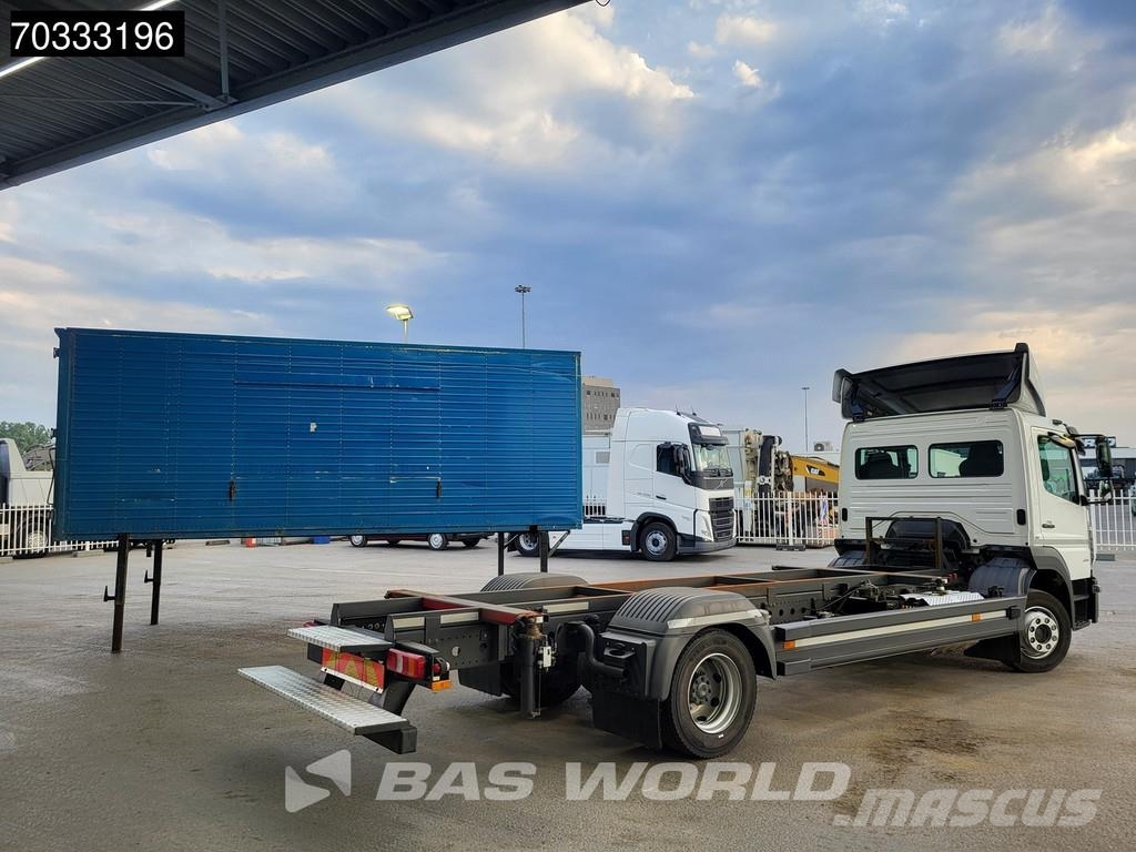 Mercedes-Benz Atego 1218 4X2 12tonner LOW Mileage! BDF + box Cru Chariots à câble démontable