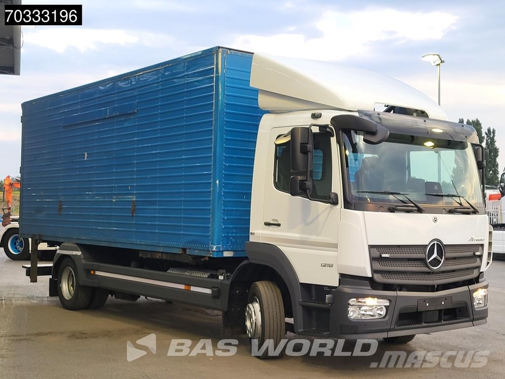 Mercedes-Benz Atego 1218 4X2 12tonner LOW Mileage! BDF + box Cru Chariots à câble démontable