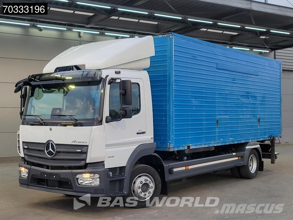 Mercedes-Benz Atego 1218 4X2 12tonner LOW Mileage! BDF + box Cru Chariots à câble démontable